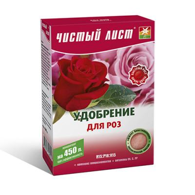 Удобрение Чистый Лист АКВА для роз / 300 г.