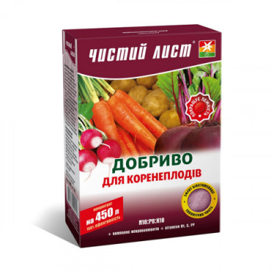 Добриво кристалічне для коренеплодів Чистий Лист / 300 г.