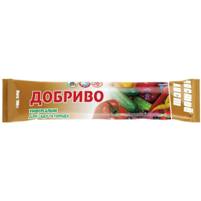 Добриво кристалічне для саду та городу Чистий Лист / 100 г.